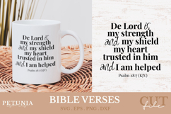 Bible Verses Christian Quotes SVG cut file designs being used as a religious gift mug print