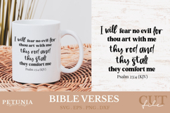 Bible Verses Christian Quotes SVG cut file designs being used as a religious gift mug print