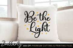Be The Light Christian Quote SVG Motivational Bible Verse Product Image 2