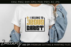 JESUS SVG Christian Quote SVG Faith Cross Hope Bible Verse Product Image 1