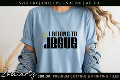 JESUS SVG Christian Quote SVG Faith Cross Hope Bible Verse Product Image 3