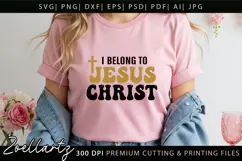 JESUS SVG Christian Quote SVG Faith Cross Hope Bible Verse Product Image 3