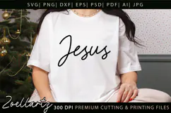 JESUS SVG Christian Quote SVG Faith Cross Hope Bible Verse Product Image 4