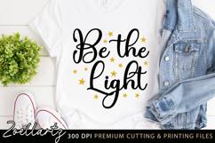 Be The Light Christian Quote SVG Motivational Bible Verse Product Image 3