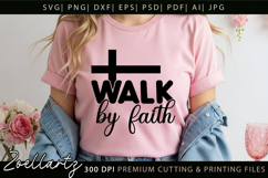 Christian Quote SVG Bible Cross Jesus Faith SVG Cut Files Product Image 1