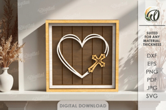 Christian Tiered Tray Decor Laser Cut. Religious Decor SVG Product Image 13