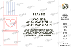 Christian Tiered Tray Decor Laser Cut. Wall Decor SVG Product Image 2