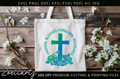 Chosen Blessed SVG for Cricut Christian T-shirt Mug Design Product Image 5