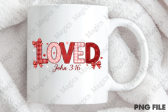 Christian Valentine Png,Loved John 3:16 Product Image 4