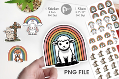 Christian Vintage Sticker Product Image 1