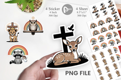 Christian Vintage Sticker Product Image 1