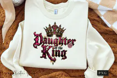 Daughter Of The King Christian PNG Product Image 3