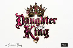 Daughter Of The King Christian PNG Product Image 4