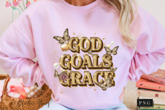 God Goals Grace Christian PNG Product Image 8