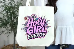 Holy Girl Energy Christian PNG Product Image 6