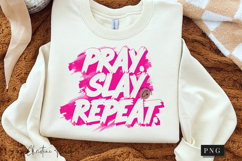 Pray Slay Repeat Christian PNG Product Image 3