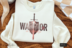 Warrior in Worship Christian PNG Product Image 3