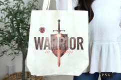 Warrior in Worship Christian PNG Product Image 6
