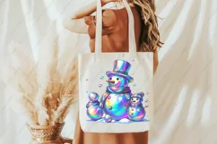 Christmas Snowman PNG Clipart, Christmas Sublimation Designs Product Image 4