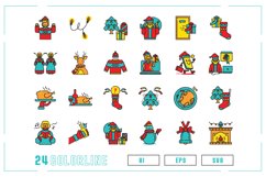 Christmas Celebration icon set Product Image 3