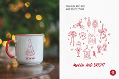 Christmas SVG, Merry Christmas Cut Files, Gnome Clipart Png Product Image 5