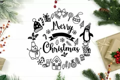 Christmas Svg, Merry Christmas Svg, Christmas Svg For Shirt Product Image 7