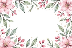 Watercolor Clipart - CALM WINTER Product Image 1
