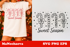 Cute Christmas SVG Bundle | 21 Funny Holiday Cliparts Product Image 12