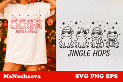 Cute Christmas SVG Bundle | 21 Funny Holiday Cliparts Product Image 14