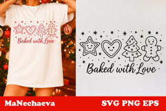 Cute Christmas SVG Bundle | 21 Funny Holiday Cliparts Product Image 15