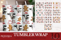 Christmas Tumbler Wrap Sublimation Designs being used as 20 oz sublimation tumbler prints