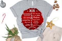 CHRISTMAS 2021 PANDEMIC ORNAMENTS SUBLIMATION- 2021 PANDEMIC CHRISTMAS ORNAMENTS SUBLIMATION