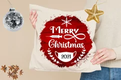 CHRISTMAS 2021 PANDEMIC ORNAMENTS SUBLIMATION- 2021 PANDEMIC CHRISTMAS ORNAMENTS SUBLIMATION