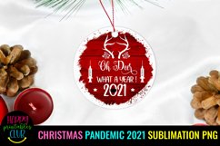 CHRISTMAS 2021 PANDEMIC ORNAMENTS SUBLIMATION- 2021 PANDEMIC CHRISTMAS ORNAMENTS SUBLIMATION