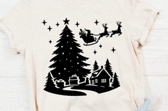 127 Christmas &amp; Nativity Scene Silhouette Mega Bundle Product Image 12