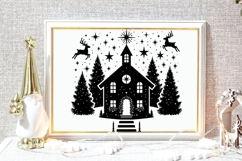 127 Christmas &amp; Nativity Scene Silhouette Mega Bundle Product Image 13