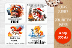 Sarcastic christmas animals year of the horse sublimation Product Image 1