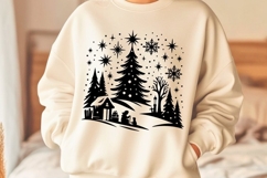 127 Christmas &amp; Nativity Scene Silhouette Mega Bundle Product Image 16