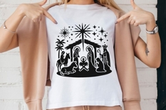 127 Christmas &amp; Nativity Scene Silhouette Mega Bundle Product Image 17