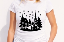 127 Christmas &amp; Nativity Scene Silhouette Mega Bundle Product Image 18