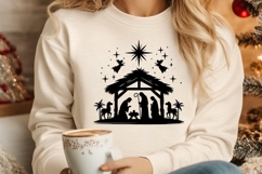 127 Christmas &amp; Nativity Scene Silhouette Mega Bundle Product Image 22