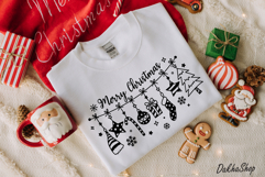 Christmas Svg Hanging Christmas Svg Merry Christmas Svg Png Product Image 5