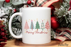 Hand Drawn Christmas Tree SVG, Merry Christmas SVG, PNG Product Image 10