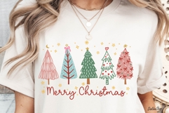 Hand Drawn Christmas Tree SVG, Merry Christmas SVG, PNG Product Image 6