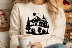 127 Christmas &amp; Nativity Scene Silhouette Mega Bundle Product Image 23