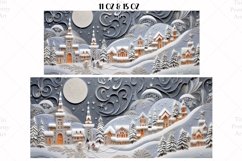 Christmas Mug Wrap Sublimation Designs, 3d Mug, Christmas Png
