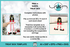 Christmas 3D Elf Treat Box SVG Template Product Image 6