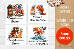 Sarcastic christmas animals year of the horse sublimation Product Image 1