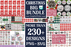 Mega Christmas Farmhouse Bundle | Christmas Big Bundle Product Image 1