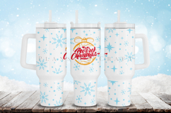 christmas 40oz quencher tumbler sublimation wrap uv dtf wrap SVG high resolution transparent background